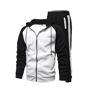 Vente en gros de survêtements 2 pièces pour hommes, tenues de sport de course, survêtement avec cordon de serrage et ceinture, style unique - Product Image 3