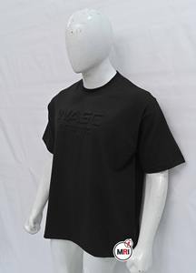 Camiseta con logotipo personalizado de alta calidad de calidad superior 100% algodón estampado en relieve 3D estampado en relieve logotipo bordado - Product Image 4