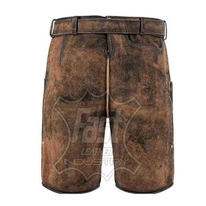 OEM Services Reasonable Price <b>Shorts</b> For <b>Men</b> Latest Style Custom Design Streetwear Breathable lederhosen Bavarian <b>Shorts</b> - Product Image 2