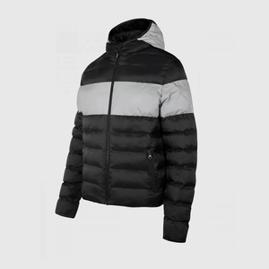 Chaquetas acolchadas de nuevo estilo para hombre al mejor precio, calidad duradera, etiqueta personalizada, lona, temporada de invierno, cierre de cremallera, chaqueta acolchada para hombre - Product Image 2