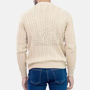 Nouveauté 2025 Pulls pour hommes en coton et laine Pulls pour hommes légers Pulls pour hommes - Product Image 5