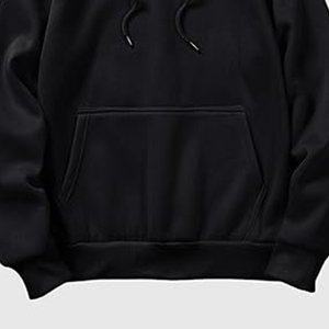 Vente en gros de logo à motif imprimé personnalisé pour sweats à capuche d'hiver pour hommes pleine longueur sweats à capuche surdimensionnés pour l'hiver coton mélangé - Product Image 6