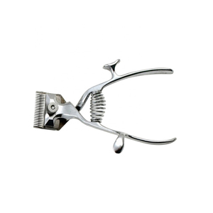 Máquina cortadora de pelo Manual Vintage de calidad superior, recortadora de acero inoxidable veterinaria antigua rara, herramientas de corte de pelo reutilizables - Product Image 2