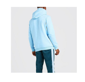 เสื้อฮู้ดดี้ผู้ชายทรงโอเวอร์ไซส์ ปักลายแบบดิสเทรส ซิปหน้า ดีไซน์โลโก้ตามสั่ง ผ้าฝ้าย 100% น้ำหนัก 240 กรัม ซับในกันน้ำ เป็นมิตรกับสิ่งแวดล้อม เหมาะสำหรับฤดูหนาว - Product Image 4