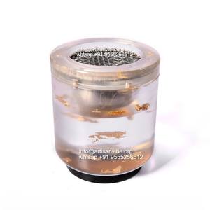 Quemador de Incienso de Resina y Madera Hecho a Mano, Estilo Árabe, para Ramadán y Eid - Product Image 3