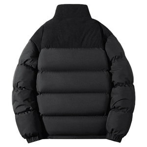 Custom <b>Men's</b> Winter Puffer <b>Jacket</b> Stand Collar <b>Long</b> Sleeve Custom Breathable Outdoor <b>Jackets</b> Manufacturer - Product Image 3