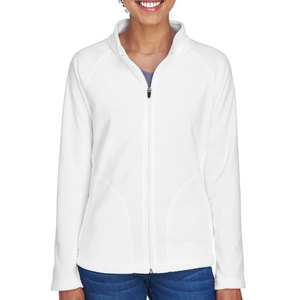 Veste polaire à fermeture éclair complète pour femme, rouge/noir, fermeture éclair, veste polaire légère - Product Image 4