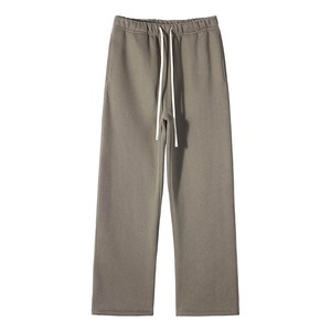 Pantalons de survêtement streetwear lourds, jambes larges, molleton, coupe décontractée, vierges pour marque privée - Product Image 1