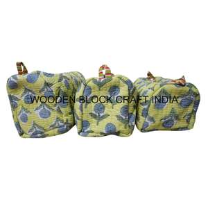 Custom Logo Waterproof Bohemian Tassel Zipper Closure Cotton Fabric Eco-Friendly Fashion Trend Travel Makeup Cosmetic - Product Image 3