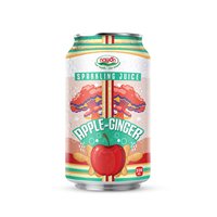 Mix Fruitsoda Koolzuurhoudende Drank 330Ml Blikje Mousserende Sapdranken Private Label Oem/Odm Drank Groothandelsleverancier
