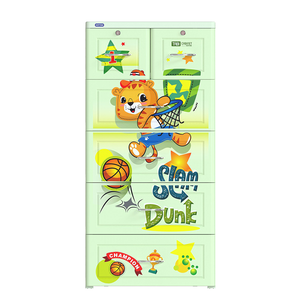 Armario de plástico con tabi, 5 pisos y 6 compartimentos, nuevo - Product Image 3