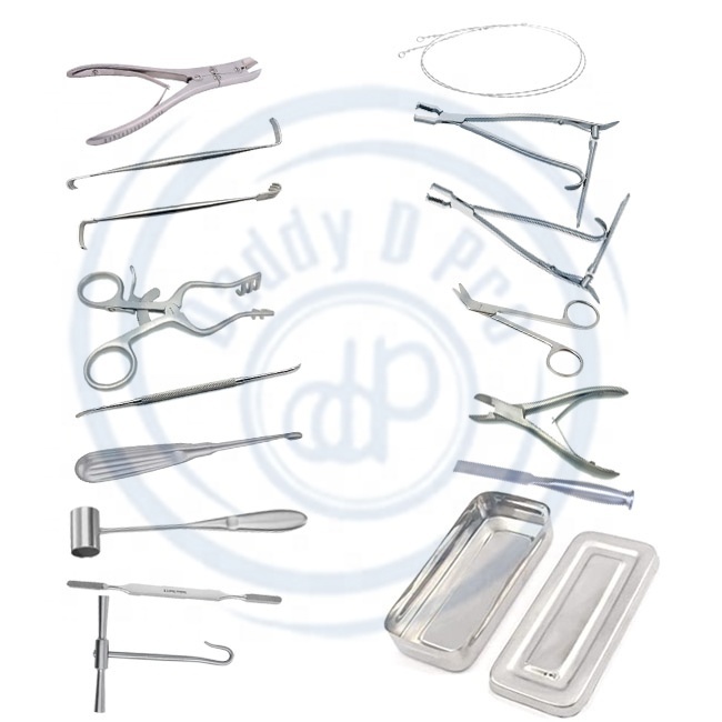 Branded 78 Piece Veterinary Surgical Instruments