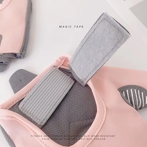 Guantes antideslizantes de medio Dedo de neopreno para gimnasio, agarre de panal, entrenamiento de fuerza transpirable, Fitness, ciclismo, equipo de levantamiento de pesas - Product Image 4