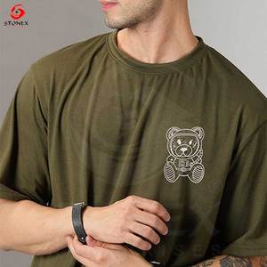 Logo personnalisé Streetwear surdimensionné lourd 100% coton t-shirts graphique haute qualité impression lourd lavage à l'acide Vintage t-shirt - Product Image 1