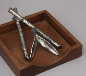 Porte-serviettes de qualité supérieure avec base en bois Idéal pour la cuisine et la salle à manger Porte-serviettes minimaliste avec base en bois - Product Image 5
