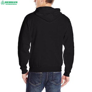 Sweat à capuche unisexe personnalisé avec fermeture éclair double sens, poches kangourou, coupe décontractée pour l'hiver, épaules tombantes, en molleton de coton French Terry, coupe classique - Product Image 2