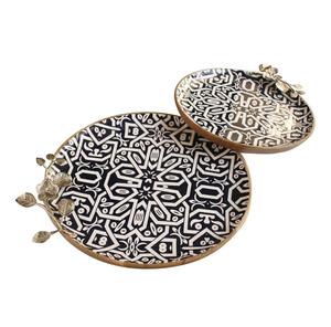 Équipement de service de restauration de cuisine à la mode plateau de service en bois plateau de service alimentaire café thé - Product Image 6