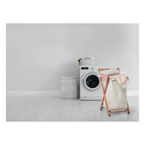 Cesta de Ropa Plegable de Madera ANGEL Walnut 329306, 44 Litros, Diseño Plegable para Foppapedretti - Product Image 6