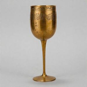 GloriaSip Holy Trinity, copa de vino adornada, cáliz religioso chapado en oro antiguo para misa, bendiciones y altares de Iglesia - Product Image 3