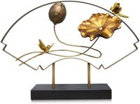 Soldes d'été : Sculpture d'aigle en fer pour décoration intérieure, design classique, mobile et écologique
