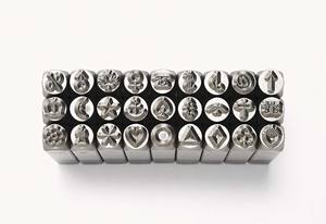 Juego de sellos de acero con patrón básico de 27 piezas, multiusos de grado industrial para herramientas y componentes, soporte OEM personalizado - Product Image 2