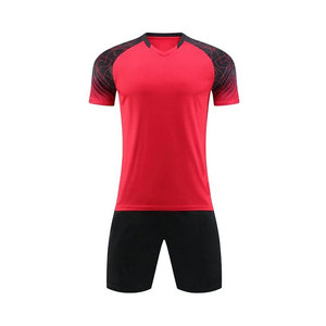 Directo de fábrica, alta calidad, diseño de sublimación, conjuntos de uniformes de entrenamiento de fútbol para adultos, nombre personalizado, camiseta de fútbol, camiseta de fútbol - Product Image 1