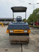 Nouvelle rouleuse vibrante à double tambour Changlin de 3 tonnes pour la construction de voies d'accès et de parkings, machine routière fiable