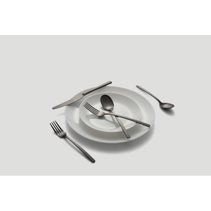 Juego de vajilla portátil de acero inoxidable con espejo, logotipo personalizado, juego de utensilios de viaje ecológico que incluye cuchillo, cuchara, sostenible - Product Image 5