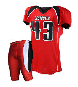 ชุดเครื่องแบบทีมฟุตบอลอเมริกันผลิตภัณฑ์ทีมระบายอากาศและสวมใส่ง่าย - Product Image 1