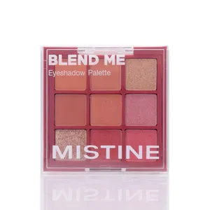 MISTINE BLEND ME علبة ظلال عيون رقم 01 لون وردي ذهبي ظلال عيون لجميع أنواع البشرة منتج تايلاندي للعناية الشخصية