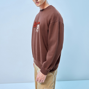 Fashion Wholesale Custom Plain <b>Jumpers</b> Crew Neck Sweat Shirts Men Custom Logo <b>Pullover</b> Sweatshirt for Men - Product Image 3