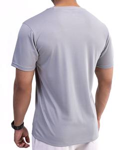 Patrón sólido unisex para camisetas Algodón puro de alta calidad Manga corta Logotipo personalizado Jersey de punto Estilo Antiarrugas Cuello redondo - Product Image 6