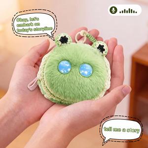 ตุ๊กตา AI พูดได้น่ารัก พร้อมฟังก์ชั่นสนทนาด้วยเสียง บันทึกความจำ ตอบสนองการสัมผัส และดวงตา LED เคลื่อนไหวได้ ของขวัญสุดเพอร์เฟกต์สำหรับวัยรุ่น - Product Image 2