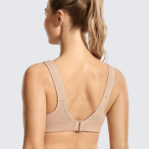 Sujetador deportivo de color sólido para mujer, Sujetador deportivo sin costuras de alto soporte, Sujetador deportivo de fabricante superior para gimnasio - Product Image 3