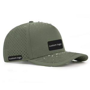 Gorra de Golf Hidrofóbica de 5 Paneles Personalizada, Gorra de Alto Rendimiento con Ventilación Láser, Estilo Melyn, Resistente al Agua, con Logotipo Personalizado - Product Image 4