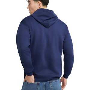 Nouveau Style personnalisé 100% coton recadrée unisexe lavage en détresse Applique brodé à capuche coupe et coudre Patch bases fermeture éclair à capuche - Product Image 5