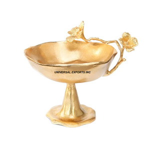 Bol à chocolat de luxe en acier inoxydable, écologique, de forme ronde, décoratif, pour bonbons, taille personnalisée, métal fantaisie, pour mariage - Product Image 4