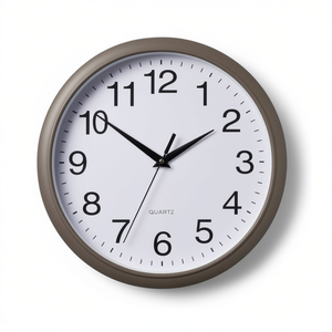 Reloj de Pared Gris Paloma 68234 de 25.5x4cm, Diseño Elegante para Decoración del Hogar - Product Image 2