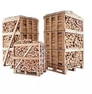 Leña Seca al Horno de Roble, Fresno, Haya, Carpe, Aliso, Abedul, Pino y Abeto Apilada en Paletas para la Venta - Product Image 2