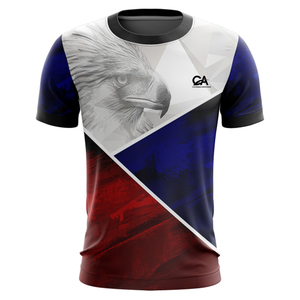 เสื้อยืดพิมพ์ซับลิเมชันสำหรับผู้ชายเสื้อยืดพิมพ์ลายสำหรับผู้ใหญ่ผ้าคอตตอน100% ดีไซน์ใหม่ - Product Image 5