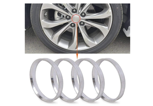 Wheelshome Anneaux de centrage de moyeu 71.5/73.1, entretoises de moyeu de roue en alliage d'aluminium, direct usine - Product Image 5