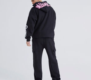 Chándal con Estampado Puff Personalizado con Logotipo para Hombre, Chándales de Invierno Transpirables de Alta Calidad para Hombre a Precio de Mayoreo - Product Image 4