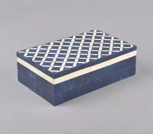 Meilleure qualité New Style boîte d'incrustation d'os boîte à bijoux incrustation d'os fait à la main et fabricant meilleure boîte de qualité et prix de gros - Product Image 4