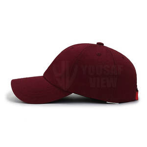 Chapeaux de baseball réglables de haute qualité sur mesure avec logo sur le panneau avant Style sportif 100% coton - Product Image 2