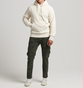 Sweats à capuche d'hiver personnalisés pour hommes en polyester/coton polaire légers de haute qualité imperméables respirants écologiques brodés - Product Image 5