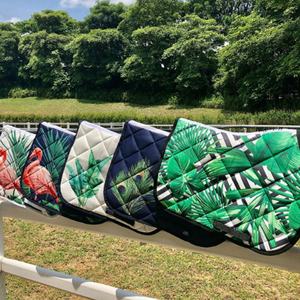 Fabricant professionnel d'accessoires d'équitation, couverture de selle en coton assortie, personnalisation de la selle de cheval, coussin de selle équestre - Product Image 3