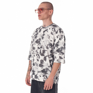 Wholesale 100% Cotton Men's T-Shirt Customized Plain Oversized O-Neck <b>Short</b> <b>Sleeve</b> Screen Printed Men Blank T-shirt - Product Image 2