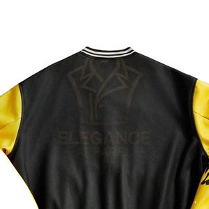 Chaqueta de Béisbol Universitaria de Diseño Urbano con Bloques de Color, Estilo Único, Personalizada, de Alta Calidad, a Precio de Mayoreo - Product Image 4