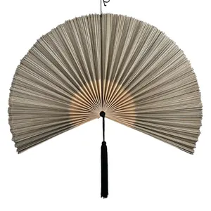 Top Sale Chum decor Bambus Fan Wand dekoration für Schlafzimmer Wohnzimmer Esszimmer, orientalischer Großhandel von Vietnam Hersteller