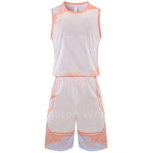 Ensemble de maillots de basket-ball pour jeunes, livraison rapide, pour hommes, couleur unie, logo personnalisé, taille plus - Product Image 5